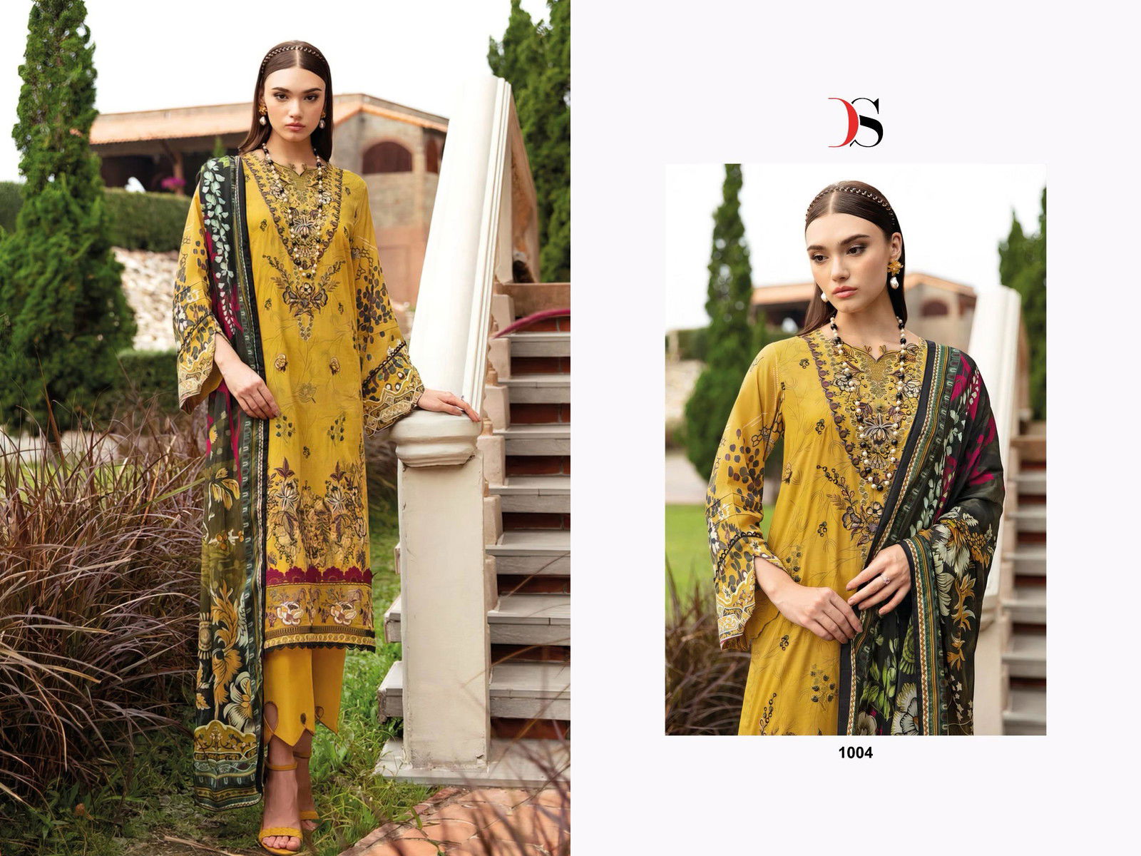 Deepsy Cheveron 14 Cotton Dupatta Pakistani Salwar Suits